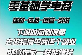 自己在家怎么做电商赚钱呢，个人如何做电商副业 找对方向副业也能赚大钱