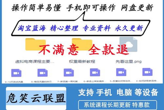 淘宝网络运营培训课程，淘宝运营在线培训