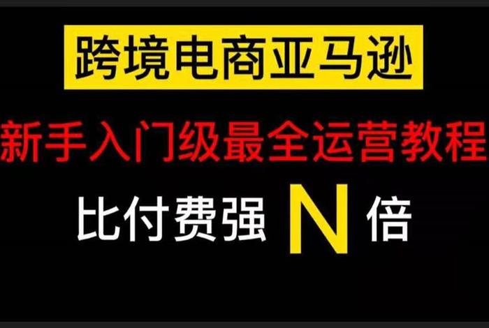 亚马逊电商运营新手入门培训，亚马逊运营教学