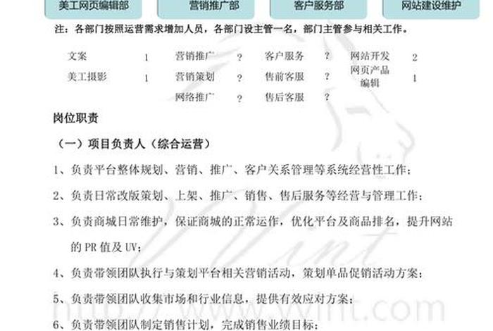 电商运营团队合作方案 电商运营团队合作方案模板