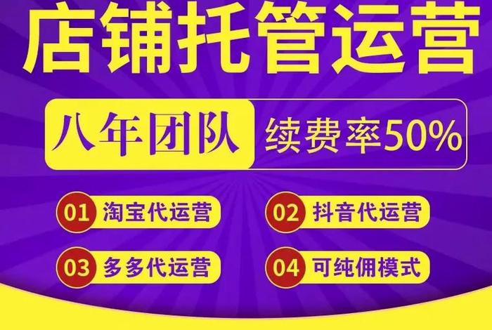 专业电商网店代运营公司，网店代运营公司排名