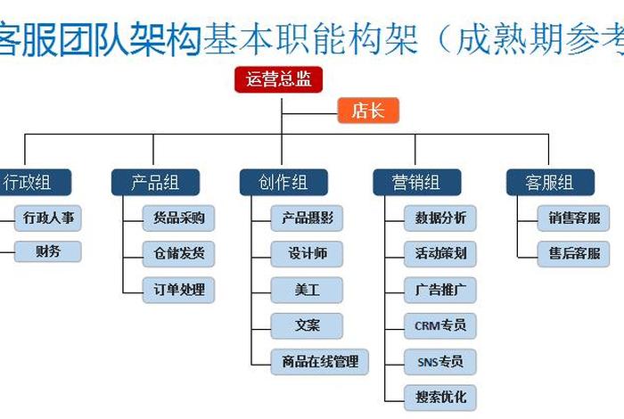 代运营公司运营部门架构（代运营公司运营部门架构怎么写）