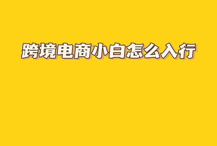 做跨境电商要哪些条件（做跨境电商需要具备什么）