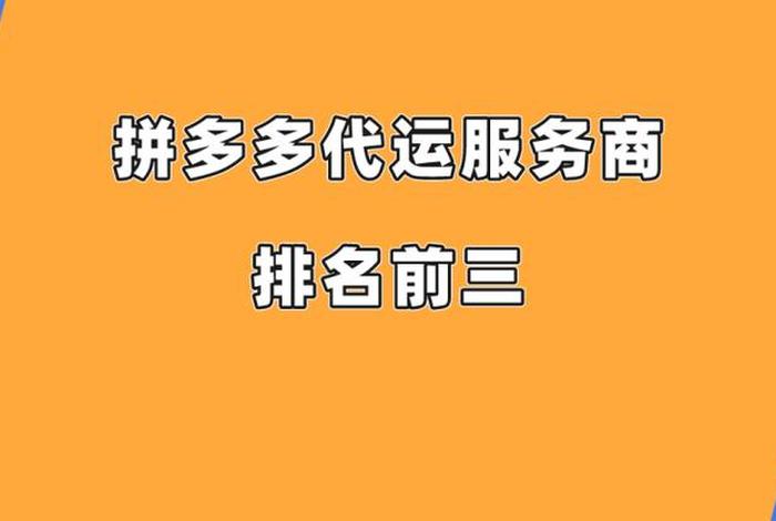 拼多多代运营公司简介（拼多多代运营公司十大排名）