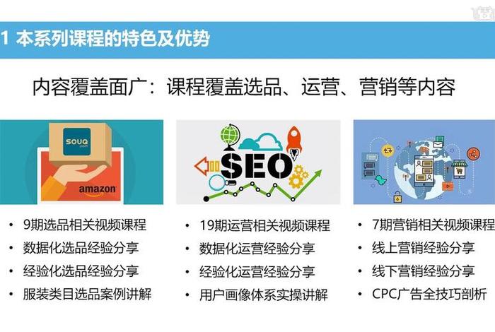 电商运营教程自学 - 电商运营基础教程视频