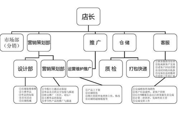 专业电商运营团队名称、电商运营团队组织架构