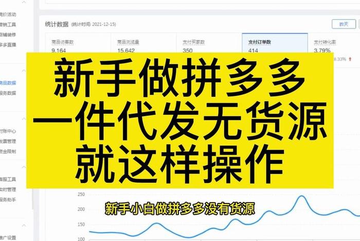 拼多多货源一件代发上货操作流程；拼多多货源一件代发怎么操作