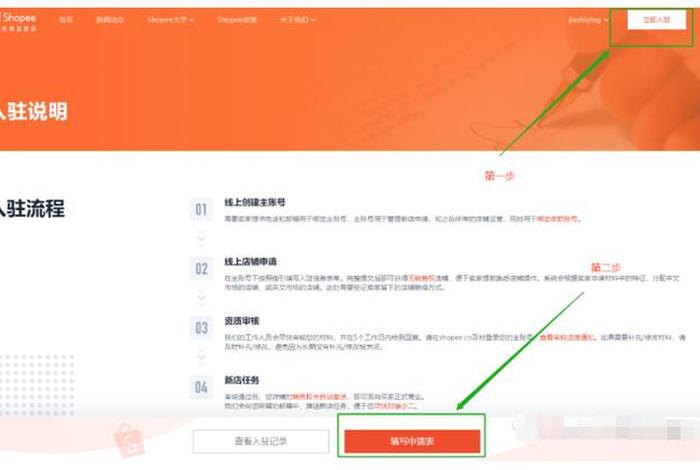 shopee跨境电商申请流程、跨境电商shopee开店流程