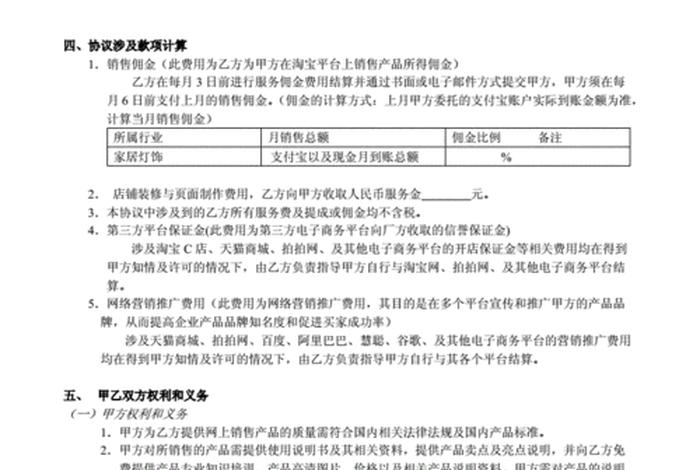 淘宝店铺托管运营协议；淘宝店铺托管是什么意思