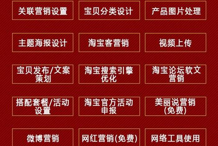 淘宝天猫店铺运营（淘宝天猫店铺运营实战）