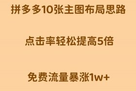 开一家拼多多网店要多少钱（拼多多网店怎么运营,要多少成本）