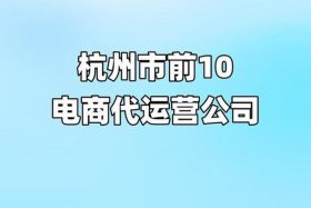 杭州正规店铺代运营（杭州智麦代运营怎么样）