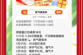 2024淘宝双十一活动规则表 淘宝年货节有什么活动吗