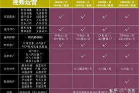 代运营收费标准与服务、代运营如何收费