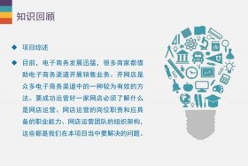 网上店铺运营与管理、网店运营与管理中的作用