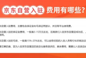 京东自营入驻费用一览表2024款（京东自营入驻基本要求）