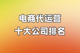 代运营公司哪家好一些啊，代运营公司有前途吗