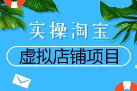 淘宝虚拟店铺什么意思，淘宝开店虚拟