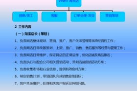 淘宝店铺运营方案 - 淘宝店铺运营方案策划书