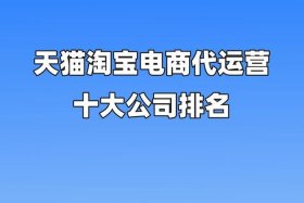 网店代运营十大排名、网店代运营十大排名企业