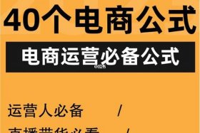 电商运营自学全套教程；电商运营自学全套教程视频