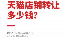 天猫店铺转让中介 - 天猫店铺转让工作怎么样