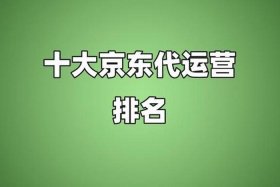 京东代运营电商公司排行榜 - 京东电商代运营公司十强