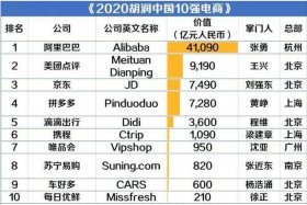 电商平台大全、电商平台排行榜前十名