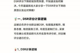 店铺评分怎么算的 - 店铺评分包括哪几个方面