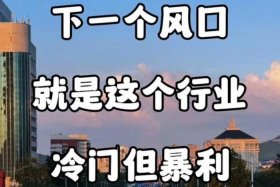 十大冷门暴利行业排名，冷门不起眼的暴利行业