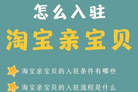 淘宝入驻要求；淘宝入驻要求是什么