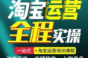 淘宝运营课程培训机构 - 淘宝运营培训学校哪家好
