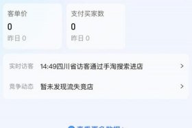 淘宝店铺没流量怎么办 淘宝店铺没有流量了