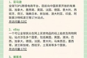 跨境电商平台排行榜前十名产品，排名前十的跨境电商平台