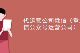 正规代运营公司服务 - 正规的代运营公司