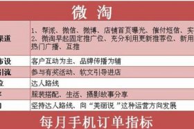 淘宝运营推广课程；淘宝运营推广需要多少钱