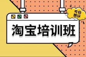 淘宝开店培训学校 教开淘宝店的培训班可信吗