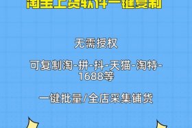 淘宝一键铺货软件；淘宝一键铺货软件下载