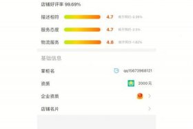 2钻淘宝店铺转让价格表，淘宝店铺2钻可以卖多少