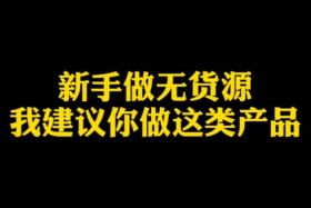 网店无货源做哪些项目，无货源网店做什么好