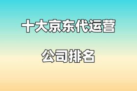 代运营电商公司排行榜京东（电商平台代运营公司）