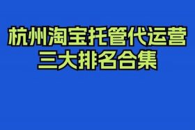 淘宝代运营是怎么做的（淘宝代运营怎么操作）