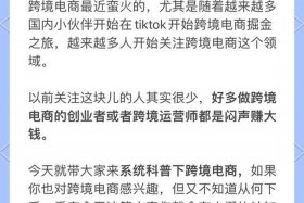 跨境电商入门ppt 跨境电商入门攻略