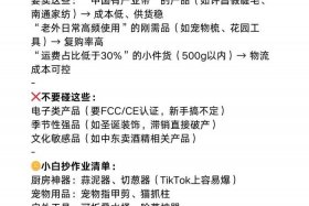 跨境电商选品的禁忌；跨境电商选品的原则和标准