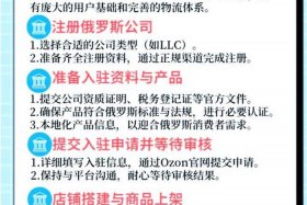 ozon电商平台入驻流程，ozon平台入驻条件
