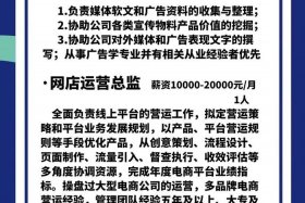 电商运营招聘信息怎么写、招聘电商运营专员怎么写