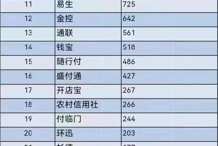十大支付公司排名,十大支付公司排名中国 十大支付公司排名,十大支付公司排名中国