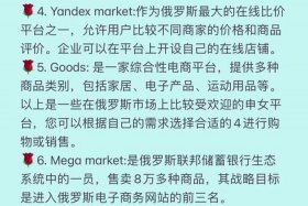 俄罗斯较为知名的电商平台（俄罗斯较为知名的电商平台有哪些）