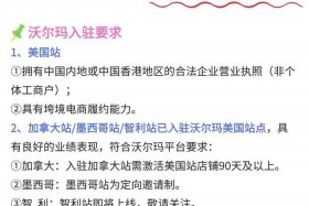 walmart跨境电商平台入驻要求；跨境电商walmart好做吗