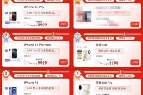 双十一电商平台手机成交额排名 双十一手机成交排行榜